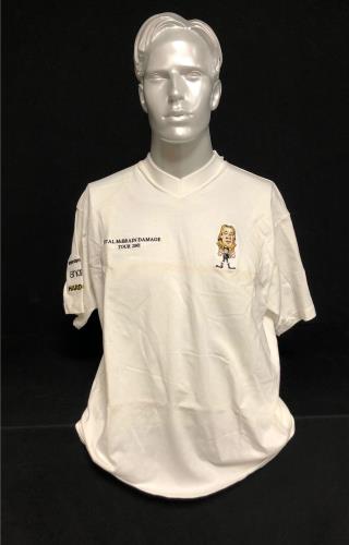 Nicko McBrain Total McBrain Damage Tour 2001 - XL t-shirt UK NMCTSTO715191