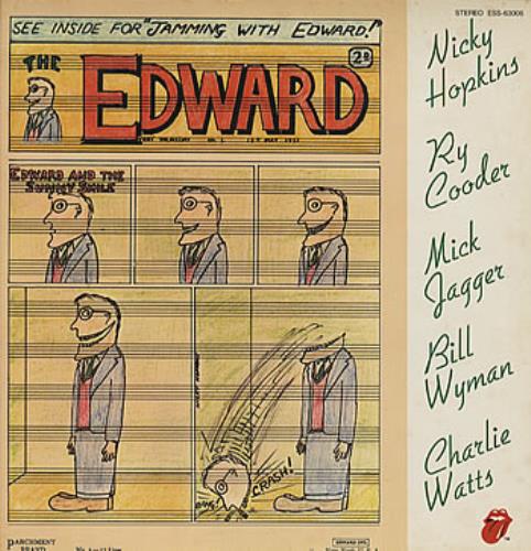 Nicky Hopkins Jamming With Edward vinyl LP album (LP record) Japanese HPKLPJA302250