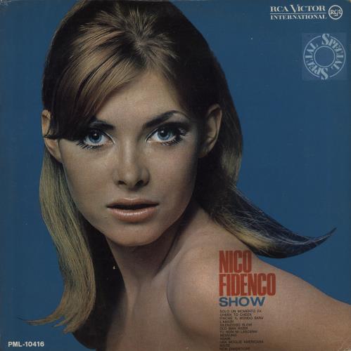Nico Fidenco Show vinyl LP album (LP record) US NF1LPSH890225