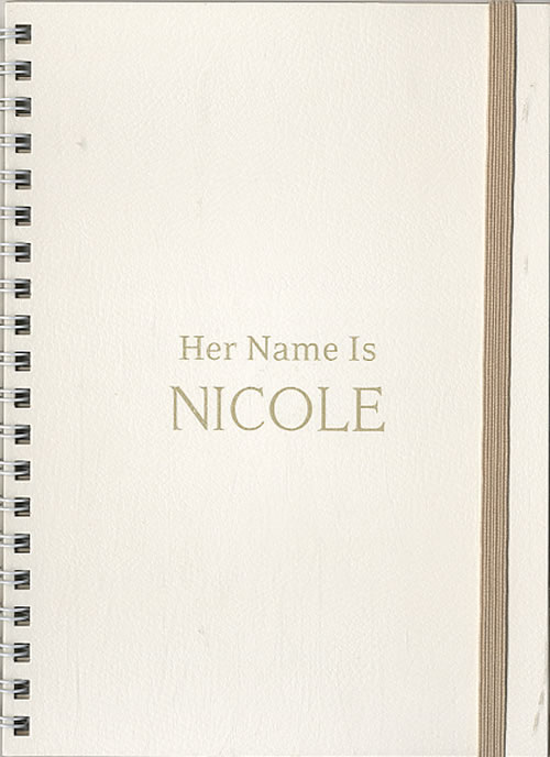 Nicole Scherzinger Her Name Is Nicole media press kit Japanese NCZKIHE629651