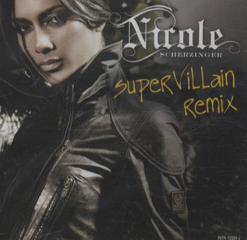 Nicole Scherzinger Supervillain Remix CD single (CD5 / 5") US NCZC5SU436609