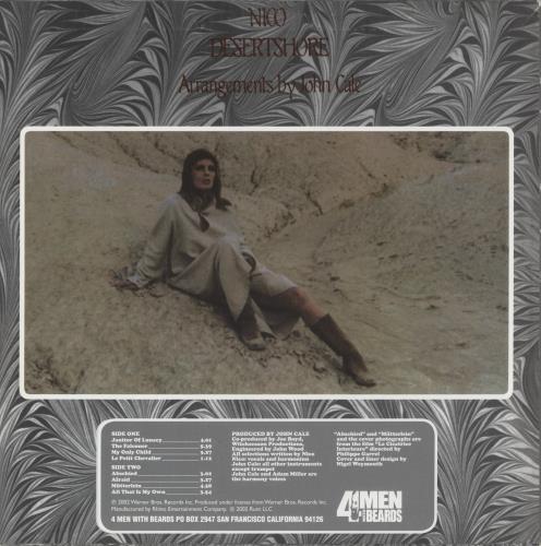 Nico Desertshore - 180gm vinyl LP album (LP record) US N-CLPDE868369