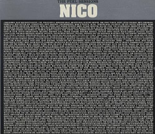 Nico The Peel Sessions CD single (CD5 / 5") French N-CC5TH320780