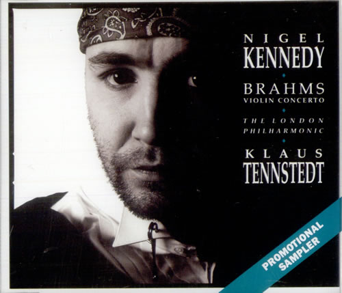 Nigel Kennedy Brahms: Violin Concerto CD single (CD5 / 5") UK NGKC5BR523001