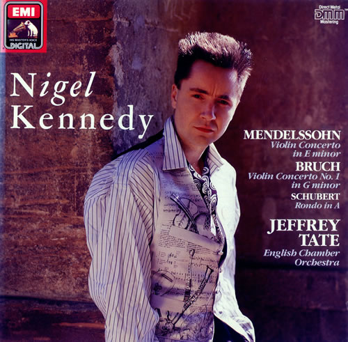 Nigel Kennedy Violin Concertos vinyl LP album (LP record) German NGKLPVI495566