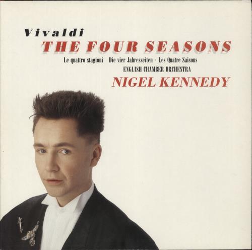 Nigel Kennedy Vivaldi: The Four Seasons vinyl LP album (LP record) UK NGKLPVI494924