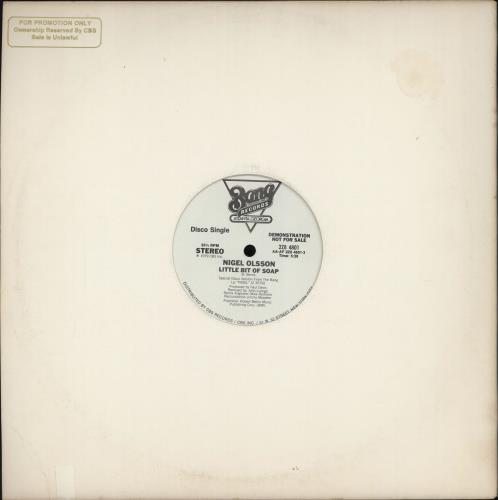 Nigel Olsson Little Bit Of Soap 12" vinyl single (12 inch record / Maxi-single) US OLS12LI765158