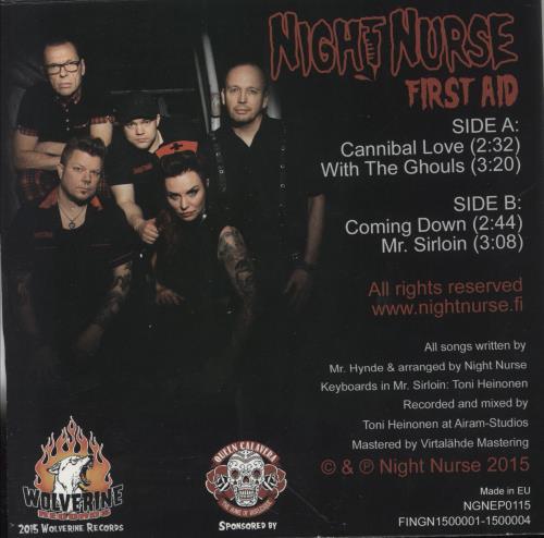 Night Nurse First Aid 7" vinyl single (7 inch record / 45) German 8KI07FI851706