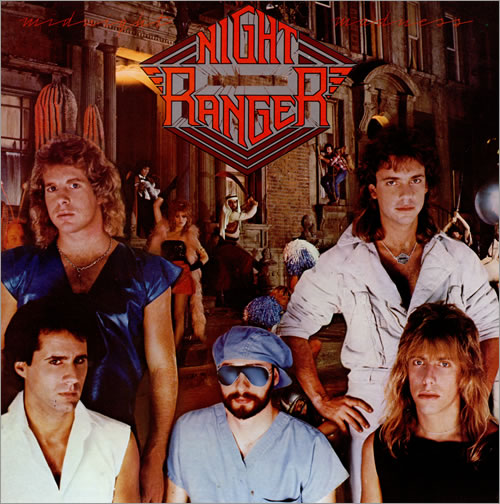 Night Ranger Midnight Madness vinyl LP album (LP record) UK NRALPMI463343