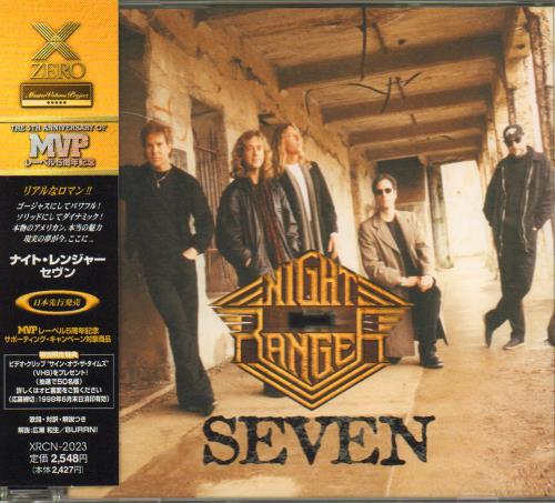 Night Ranger Seven CD album (CDLP) Japanese NRACDSE645869