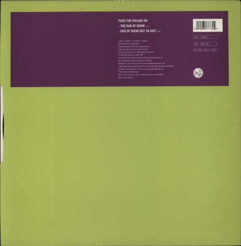 Nightcrawlers Push The Feeling On - MK Mixes 12" vinyl single (12 inch record / Maxi-single) UK NCW12PU859228