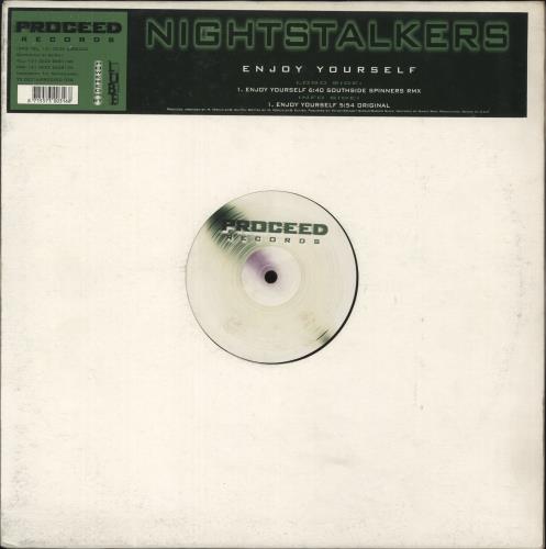Nightstalkers Enjoy Yourself 12" vinyl single (12 inch record / Maxi-single) Dutch -SO12EN888338