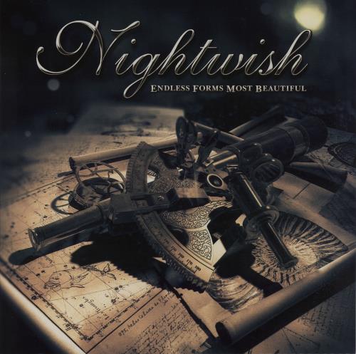 Nightwish Endless Forms Most Beautiful - Blue Vinyl 10" vinyl single (10 inch record) German NIW10EN653697