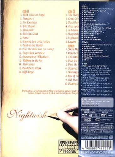 Nightwish Highest Hopes - The Best Of 3-disc CD/DVD Set Japanese NIW3DHI344005
