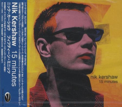 Nik Kershaw 15 Minutes CD album (CDLP) Japanese KERCDMI433663