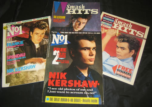 Nik Kershaw No 1/Smash Hits magazine UK KERMANO343653