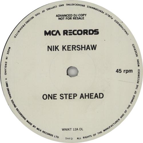 Nik Kershaw One Step Ahead 12" vinyl single (12 inch record / Maxi-single) UK KER12ON26417