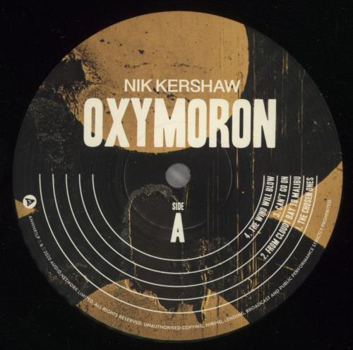 Nik Kershaw Oxymoron 2-LP vinyl record set (Double LP Album) UK KER2LOX884875