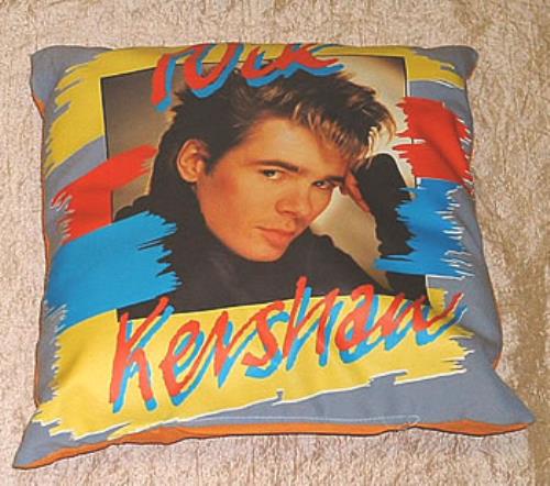 Nik Kershaw Picture Cushion memorabilia UK KERMMPI299214