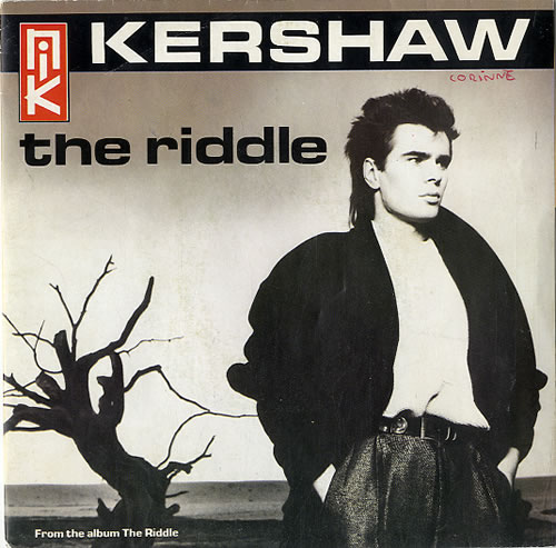 Nik Kershaw The Riddle 7" vinyl single (7 inch record / 45) French KER07TH628413