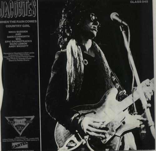 Nikki Sudden When The Rain Comes 7" vinyl single (7 inch record / 45) UK NSU07WH681885