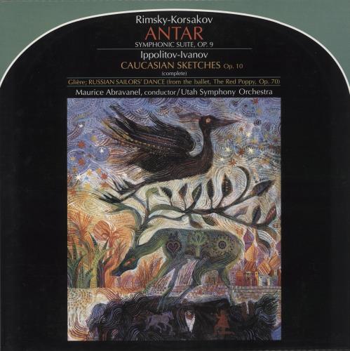 Nikolai Rimsky-Korsakov Antar (Symphonic Suite, Op. 9) / Caucasian Sketches, Op. 10 - 180gm vinyl LP album (LP record) UK RN7LPAN881132