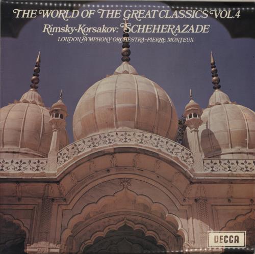 Nikolai Rimsky-Korsakov Rimsky-Korsakov: Scheherazade vinyl LP album (LP record) UK RN7LPRI879473