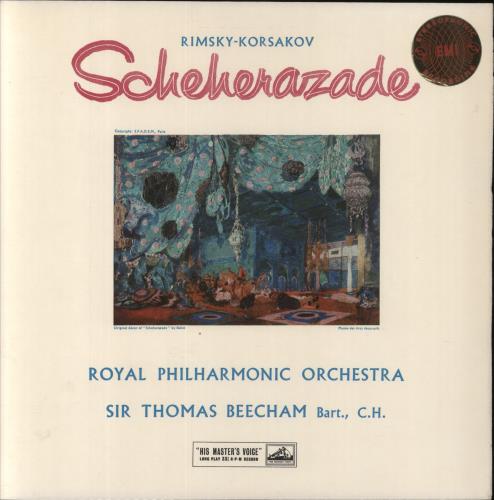 Nikolai Rimsky-Korsakov Scheherazade - 3rd vinyl LP album (LP record) UK RN7LPSC851906