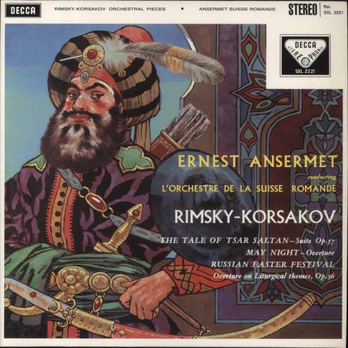 Nikolai Rimsky-Korsakov The Tale Of Tsar Saltan / May Night / Russian Easter Festival - 180gm vinyl LP album (LP record) German RN7LPTH851631