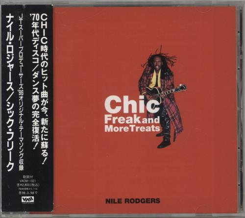 Nile Rodgers Chic Freak & More Treats CD album (CDLP) Japanese NA1CDCH320726