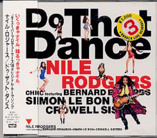 Nile Rodgers Do That Dance CD single (CD5 / 5") Japanese NA1C5DO233964