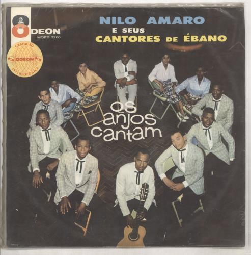 Nilo Amaro Os Anjos Cantam vinyl LP album (LP record) Brazilian 0T6LPOS735710