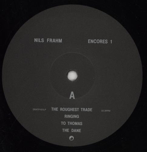 Nils Frahm Encores 1 12" vinyl single (12 inch record / Maxi-single) UK OZ512EN851261