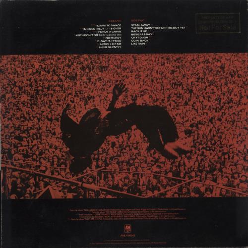 Nils Lofgren A Rhythm Romance - Gold Stamp vinyl LP album (LP record) UK NLSLPAR742636