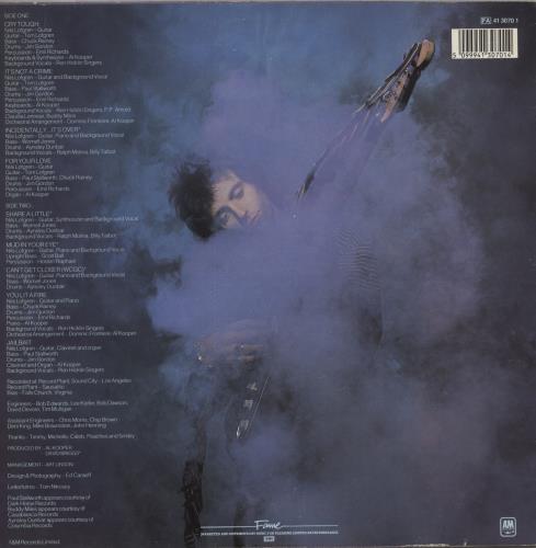 Nils Lofgren Cry Tough vinyl LP album (LP record) UK NLSLPCR337060