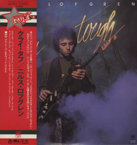 Nils Lofgren Cry Tough vinyl LP album (LP record) Japanese NLSLPCR385554