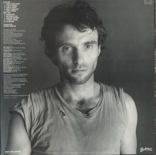 Nils Lofgren Night Fades Away vinyl LP album (LP record) UK NLSLPNI856366