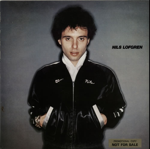 Nils Lofgren Nils - Promo Stickered vinyl LP album (LP record) UK NLSLPNI636282