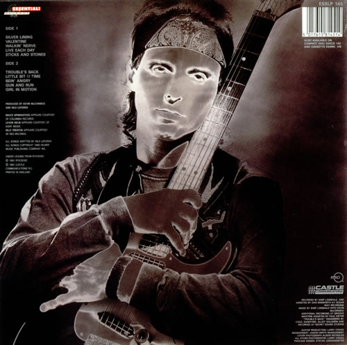 Nils Lofgren Silver Lining vinyl LP album (LP record) UK NLSLPSI519007