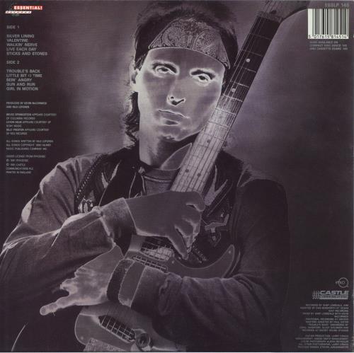 Nils Lofgren Silver Lining vinyl LP album (LP record) French NLSLPSI812141