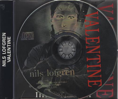 Nils Lofgren Valentine CD single (CD5 / 5") UK NLSC5VA149456