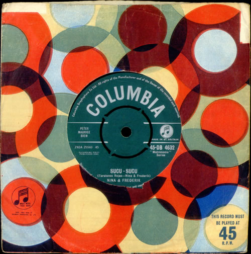 Nina & Frederik Sucu-Sucu 7" vinyl single (7 inch record / 45) UK N&F07SU511448