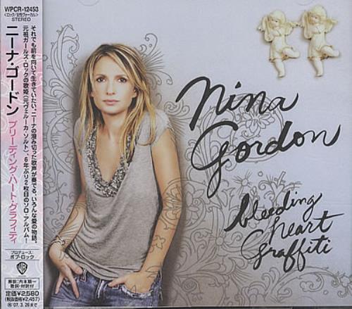 Nina Gordon Bleeding Heart Graffiti CD album (CDLP) Japanese NGOCDBL384368