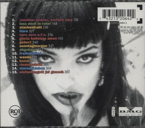 Nina Hagen Freud Euch CD album (CDLP) German HAGCDFR54235