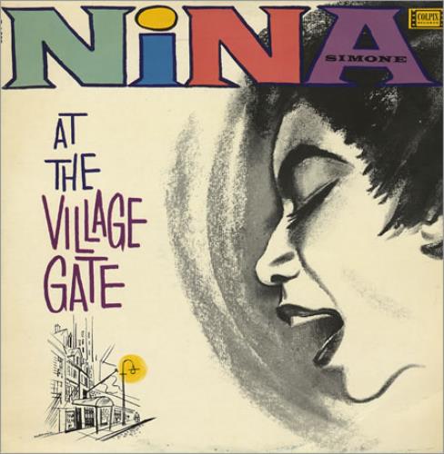 Nina Simone At The Village Gate vinyl LP album (LP record) French NNSLPAT358101