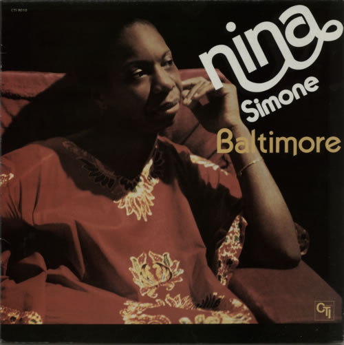 Nina Simone Baltimore vinyl LP album (LP record) French NNSLPBA593400