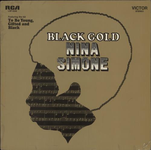Nina Simone Black Gold vinyl LP album (LP record) German NNSLPBL697664