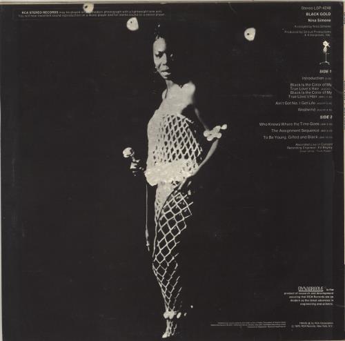 Nina Simone Black Gold vinyl LP album (LP record) German NNSLPBL697664
