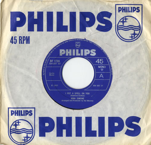 Nina Simone I Put A Spell On You 7" vinyl single (7 inch record / 45) UK NNS07IP547104