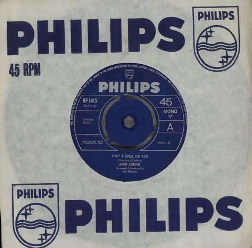 Nina Simone I Put A Spell On You 7" vinyl single (7 inch record / 45) UK NNS07IP570211